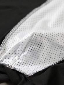 男士黑色印花平角内裤，笑脸、字母图案，弹力日常内裤 - 黑色 - 查看 8