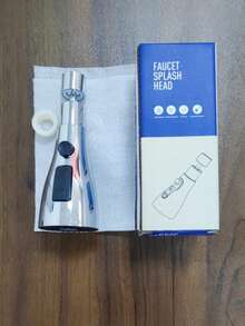 1个厨房水龙头喷头替换件，720°旋转，三功能下拉式喷头，G1/2接头，厨房用品，厨房配件，厨房工具 - 彩色 - 查看 16