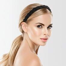 Lurrose Diadema De Trenzas Para Niñas y Mujeres Tocado De Cabello Decorativo Banda De Pelo Diseño De Trenza Natural y Comoda Para Deporte Maquillaje y Uso DiarioConveniente y duradero,Los favoritos de los niños - Multicolor - Ver 6