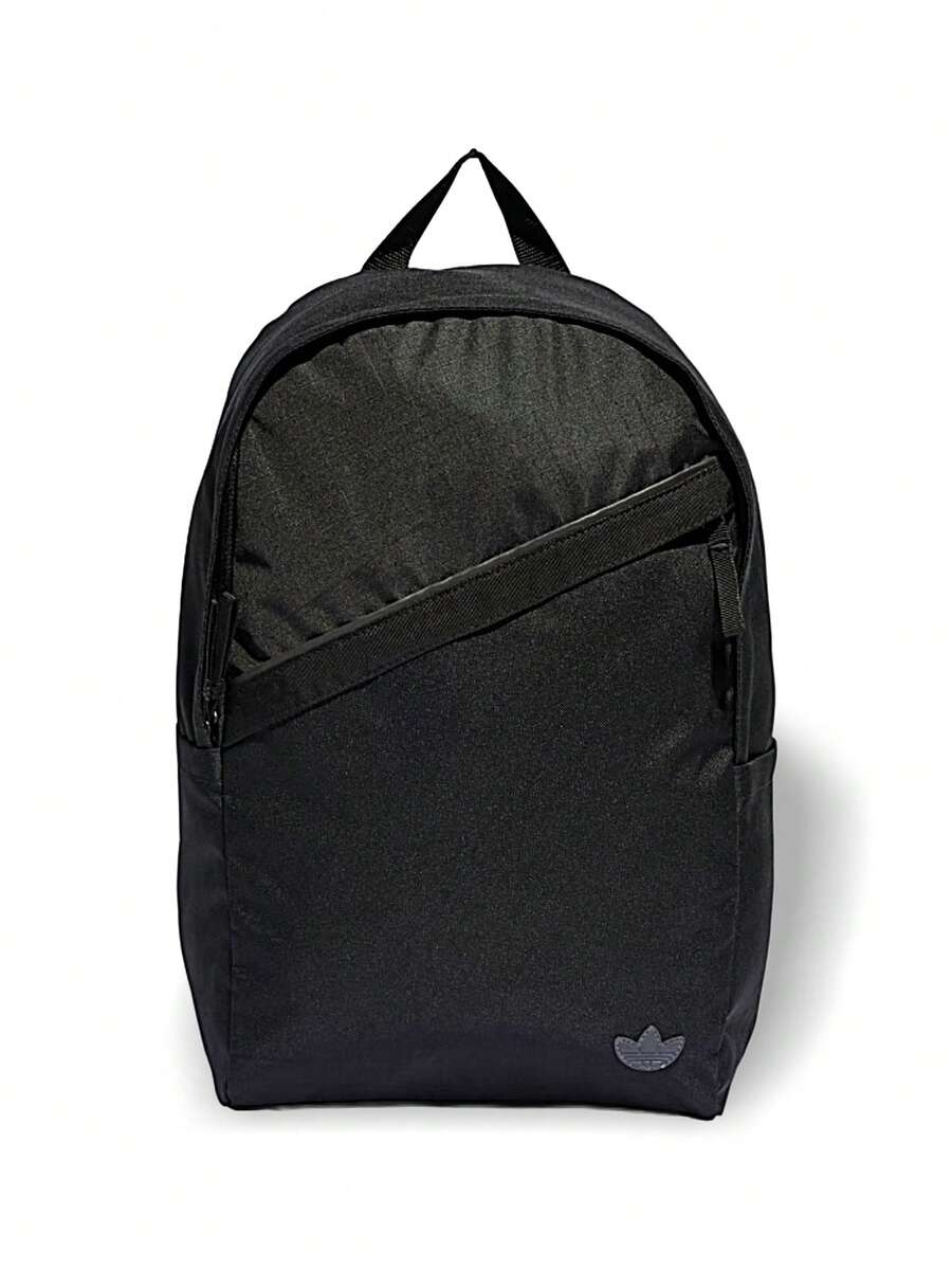 Adidas AC Backpack Unisex Lightweight Windproof Versatile Sports Daily Black IM1136 - Black - View 1