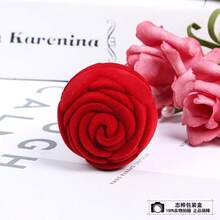 New Red Rose Flower Ring Box, Personalized Creative Ring Box, Engagement Ring Box, Valentine's Day Gift - Multicolor - View 6