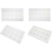 硅胶圆形螺旋蛋糕模具 - DIY果冻糖果模具 - 彩色 - 查看 3