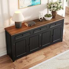 Storage Cabinets - Black + MDF - View 11