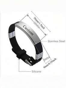 This Wristband Supports Printing Of Exclusive Names And Numbers, Features An Adjustable Style, And Is Very Suitable For Teenagers To Wear. - Multicolor - View 6