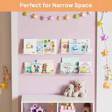 12 Pack Acrylic Shelves Wall Organizer And Storage, 15 Inch Display Shelf Figure, Perfume, Bookshelf Bedroom, Nursery, Room, - 2 + 清除 - 查看 6