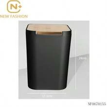 Botes de basura para el baño - Negro - Ver 4