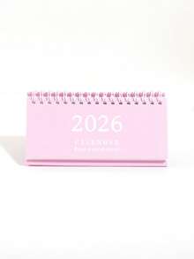 1pc Retro Desk Calendar 2026, Creative Spiral Design Small Desk Calendar - Daily Time Planning Markers, Comes With Memo Writing, Home & Teacher Office Desk Ornament Decoration, Fashion School Supplies, Gifts For Friends - Multicolor - View 23