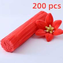 Bộ 1000 que nhung cao cấp dùng để làm đồ thủ công, trang trí, các dự án sáng tạo - Nhiều màu đỏ khác nhau, mềm mại và bền chắc - Thích hợp cho người lớn và thanh thiếu niên (từ 14 tuổi trở lên). - Nhiều màu - Xem 16