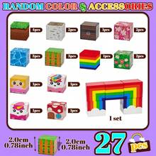 Gioco di costruzioni magnetiche, giocattolo STEM da giardino arcobaleno unicorno, giocattolo cool per bambini, regalo per ragazzi/ragazze, regalo di Natale, gadget per feste di Ognissanti, regalo per il ritorno a scuola - Multicolore - Visualizzare 11