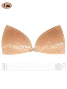 2/1 Set Invisible Triangle Adhesive Bra - Silicone Lift-Up Cup With Strap, Suitable For Backless Dresses, Breathable Self-Adhesive Lift Pad, Reusable, Skin-Friendly - Multicolor - View 14