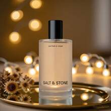 SALT SOTNE SAFFRON CEDAE Perfume, Men's And Women's Cologne,100ml Large Capacity, Unique And Charming Fragrance, Lasting Fragrance, Attracting The Opposite , Suitable For Dating, Parties And Other Scenes, Can Be Used As Birthday Gifts, Holiday Gifts - 藏紅花和雪松 - 查看 3