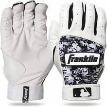 Franklin Sports 2016  Digi-Camo Guantes de bateo (1 par) - Blanco y Negro - Ver 3