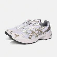 Asics Giày chạy bộ cổ thấp unisex GEL-1130 1203A609-104 - trắng - Xem 5