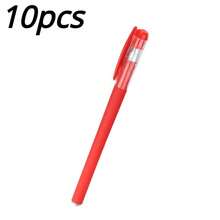 10/20pcs Black Matte Gel Ink Pen Set, 0.5mm Super Fine Point Ballpoint Pens, Smooth Writing, Super Dry, Pocket Clip Design Ballpoint Pens, Office & School Supplies, Signature Pens Black Neutral Pens - Multicolor - View 11