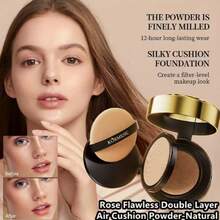 POLVO COMPACTO CON BASE Y ESPONJA – 2 EN 1 Insta-Ready Face & Under Eye Setting Powder Duo-Taro Brand Beauty Makeup Cosmetic For Women Girls Perfect For Fall Winter Ideal For Y2K Fancy Fashion Suitable For Birthday Present Halloween Party Ready Best Color - Natural - Ver 2