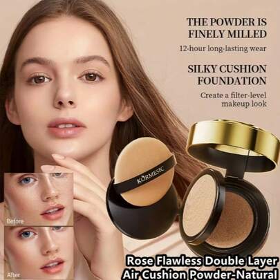 POLVO COMPACTO CON BASE Y ESPONJA – 2 EN 1 Insta-Ready Face & Under Eye Setting Powder Duo-Taro Brand Beauty Makeup Cosmetic For Women Girls Perfect For Fall Winter Ideal For Y2K Fancy Fashion Suitable For Birthday Present Halloween Party Ready Best Color