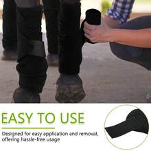 新款马匹防护装备，包括腿套、马腿套、马蹄套、马术运动腕带等。 - A型 - 查看 10