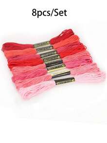 7.5m/Roll 8/50/100pcs/Set Jewelry Line Cross Stitch Bracelet Beaded Wire Wire Handmade DIY Hairpin Wrap Wire Embroidery Embroidery Embroidery Embroidery (No Elastic) - Jewelry Making Line - View 12