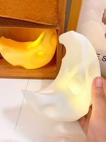 Luz de noche de queso de dibujos animados amarillo/blanco, luz de noche linda, lámpara de mesita de noche creativa para dormitorio, luz de ambiente, regalo para parejas, amigos, luz de ambiente para dormitorio - Multicolor - Ver 6