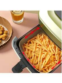 3pcs Magnetic Air Fryer Silicone Clips - Heat Resistant Up To 240°C, Quick Clip Design To Firmly Fix Baking Paper, Universal Fit For Various Magnetic Fry Baskets, Non-Scratch And Easy To Clean - Multicolor - View 3