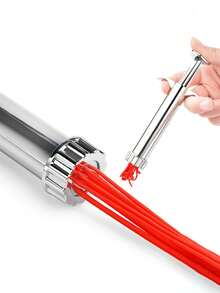 1 Set Clay Stainless Steel Extrusion Tools, Multi-Shape Extrusion Soft Pottery Clay Extruder Handmade Creative DIY Modeling Tools