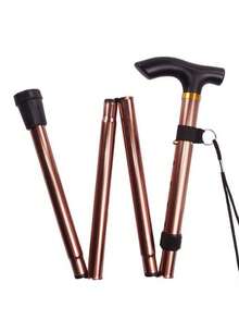 1 chiếc gậy leo núi gấp gọn, có thể điều chỉnh độ cao, chắc chắn, phù hợp cho người cao tuổi. - Nhiều màu - Xem 5