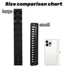 2个装壁挂式棒球帽架，耐用塑料帽架，适用于门和衣柜的多帽架，节省空间的帽子收纳展示架，1/2个装 - 彩色 - 查看 10