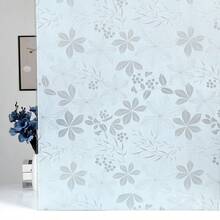 Frosted Glass Window Film, Anti-Peeping Privacy Window Sticker For Bathroom, Shower Room, Transparent - Multicolor - View 89