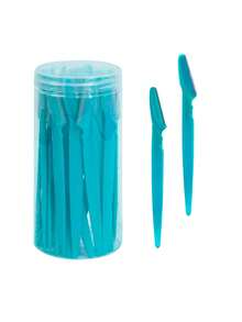 1pc/10pcs/30pcs Canned Eyebrow Razor With Protective Net, Long Stainless Steel Handle, Anti-Scratch Makeup Tool,Cheap,Stocking Stuffers,Makeup,Makeup Tools,Cheap Stuff,Gifts,Gifts For Women,Christmas Gifts - Multicolor - View 21