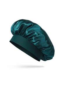 半顶真丝睡帽，缎面内衬，弹力带，适合卷发睡眠帽 - 彩色 - 查看 5