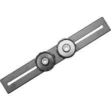 Soporte de doble intermitente para cámaras DSLR y luces LED, aleación de aluminio de 1/4 3/8 agujero de tornillo - 1 - Ver 7