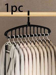 1/2 chiếc giá treo quần áo gấp gọn 11 lỗ, hệ thống lưu trữ quần áo treo di động bằng nhựa chống trượt đa năng, móc treo quần áo thần kỳ tiết kiệm không gian cho áo nữ, quần, quần áo mùa đông, váy, cà vạt và thắt lưng, giúp sắp xếp nhà cửa, trang trí phòng ngủ, đồ dùng gia đình, phụ kiện phòng ngủ, lưu trữ trang sức. - Nhiều màu - Xem 14