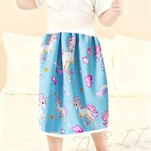 1 قطعة تنورة حفاضات لتدريب على استخدام المرحاض، مناسبة لحفاضات الأطفال الرضع والصغار لتدريب على التبول الليلي، مناسبة للأولاد والبنات للاستخدام الليلي