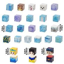 27块磁性积木游戏，冰雪公主城堡STEM玩具，酷炫儿童玩具，男孩/女孩玩具，圣诞节礼物，万圣节派对小礼物，返校礼物，带铁盒 - 彩色 - 查看 7