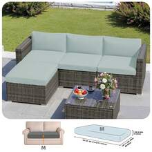 1pc Minimalist Modern Solid Color Milk Silk Elastic Sofa Cushion Cover, Suitable For All Seasons - Light Grey - View 14