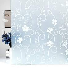 Frosted Glass Window Film, Anti-Peeping Privacy Window Sticker For Bathroom, Shower Room, Transparent - Multicolor - View 84