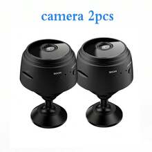 1pc/2pcs WiFi Camera With Built-In Microphone, Portable Camera, USB Rechargeable, Motion Sensor, Sports DV Monitoring Function, Night Vision Security Monitoring, Suitable For Home Pet Safety Video Monitoring, Indoor Surveillance Camera - Black - View 12