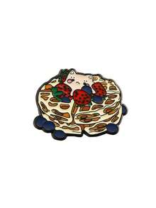 1/6 chiếc ghim cài áo hình động vật hoạt hình dễ thương, ghim kim loại tinh tế dùng để trang trí quần áo, túi xách. - Nhiều màu - Xem 14