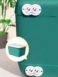 4个双钢珠旋转脚轮 – 强力粘性不锈钢万向轮 – 360°顺滑滚动迷你家电脚轮，适用于储物箱、垃圾桶、小型家用电器