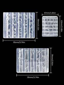 Long Silk Band Hand-Carved Bow, Mini Bow, Nail Carving Decoration Tool, Diy Nail Art Mold