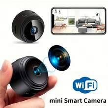 1pc/2pcs WiFi Camera With Built-In Microphone, Portable Camera, USB Rechargeable, Motion Sensor, Sports DV Monitoring Function, Night Vision Security Monitoring, Suitable For Home Pet Safety Video Monitoring, Indoor Surveillance Camera - Black - View 5