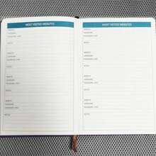 2026-2028三年月历计划本（1月至12月），软封面，带弹性笔套，12个月显示，英文版，适合注重条理且追求时尚的成年人，可用于日记写作|简约设计|易于保养的装订 - 彩色 - 查看 7