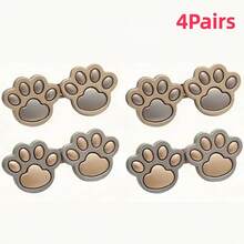 2pcs Cat Claws Waist Tightener, No Sew And No Tools Waist Button Pins Adjustable Waist Button Jeans Pants Skirts Fixer To Make Pants Waist Smaller Bright Silver Portable Detachable Bag Buckle, Repeated Adjustments Brooch Pins For Women Durable Fashion Detachable Pant Clip Waist Accessories Bag Accessories For Women Men Students Teen Girls College Students Rookies & White-Collar Workers