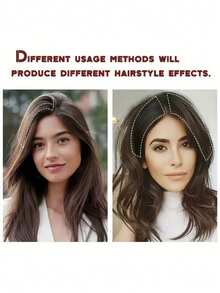 2 miếng độn tóc vô hình, được thiết kế dành cho phụ nữ - Đặc biệt dành cho những người có đỉnh đầu cao, tạo vẻ ngoài tự nhiên, bồng bềnh, kín đáo, dễ dàng giải quyết vấn đề đỉnh đầu phẳng, giúp tăng độ dày tóc một cách trực quan, vô hình và liền mạch, phù hợp cho việc đi lại hàng ngày/hẹn hò/công sở, được thiết kế cho phụ nữ muốn có mái tóc bồng bềnh tự nhiên. Phụ kiện tóc, kẹp tóc - Nhiều màu - Xem 5