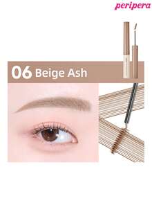 Peripera K-Beauty SPEEDY SKINNY 眉彩筆 眉毛定型凝膠 超細刷頭 易打造精緻眉妝 防水持久防暈染 眉毛造型液 眉毛填充 豐盈眉毛凝膠 - #06 Beige Ash - 查看 3