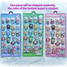 New Cartoon Pattern Stickers, DIY Scrapbooking Decorative Stickers, Underwater World Design With Fish, Whale, Jellyfish, Octopus, Cat, Frog - Multicolor - View 17