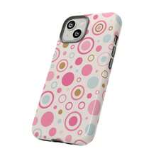 1 funda de teléfono de moda no incluye cordón ni soporte. Funda con diseño de círculos retro Y2K, diseño colorido de infancia, cubierta protectora resistente para 17 16 Plus 15 Proamx Pro 14 13 12 11 y S25 S24 S23 Ultra Fe, protección de doble capa resistente a impactos. - Colores mezclados - Ver 7