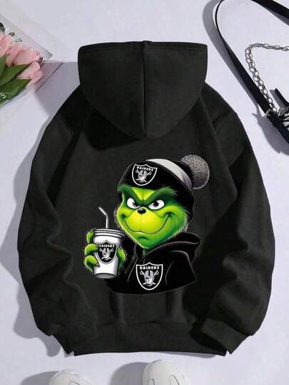 2025 Sudaderas Grinches para Hombre y Mujer 2025 Monstruos de Pelo Verde Reciben Regalos Sudadera Hombre Grinches Sudaderas 2D Forro de Piel Cálido Sudadera Casual para Hombre y Mujer, Mezcla de Poliéster, Estilo Casual, Manga Larga, Capucha, Ligera Elasticidad, Patrón Geométrico, Ajuste Regular, Tejido de Punto, Otoño e Invierno Ropa Casual Diaria Ropa de Navidad para Parejas, Ropa de Otoño para Mujeres, Blusas Elegantes para Mujeres, Ropa de Invierno Curva, Conjunto para Mujeres