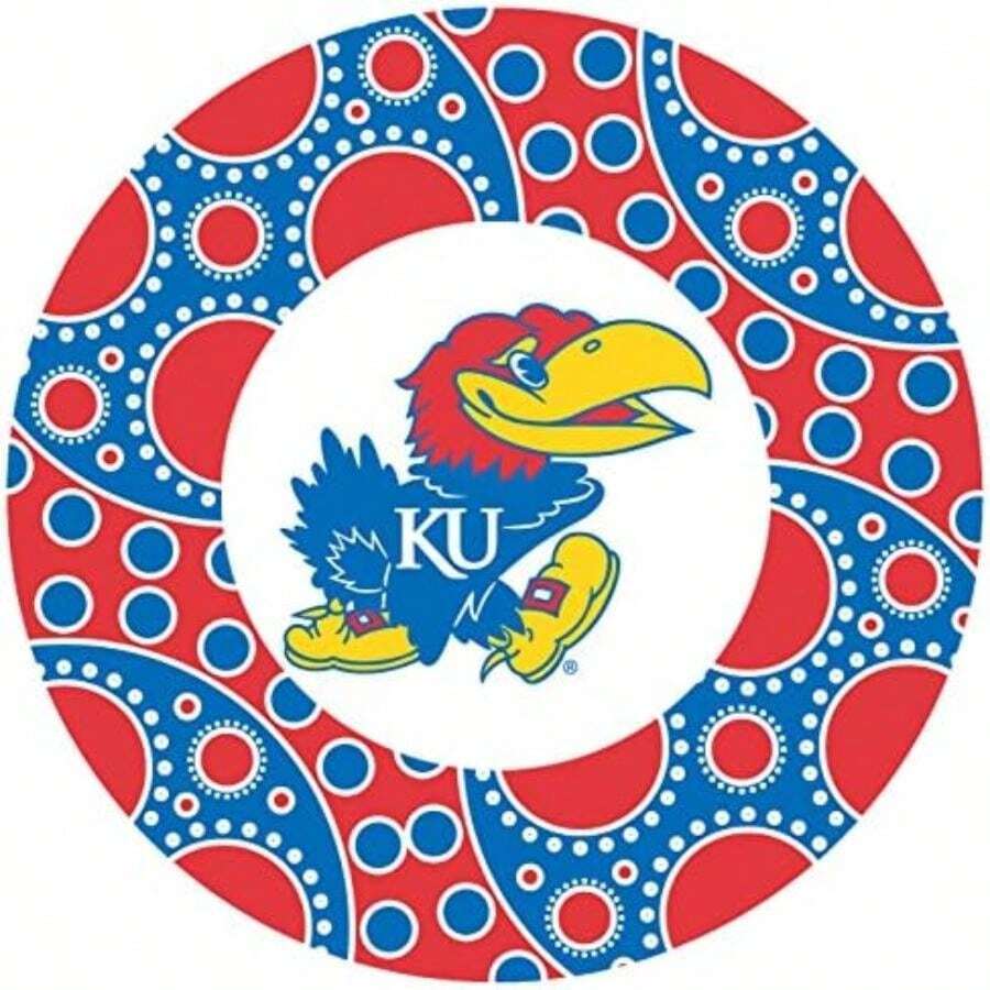 Thirstystone University of Kansas - Posavasos, , Not Applicable, 1(Circular) - Multicolor - Ver 1