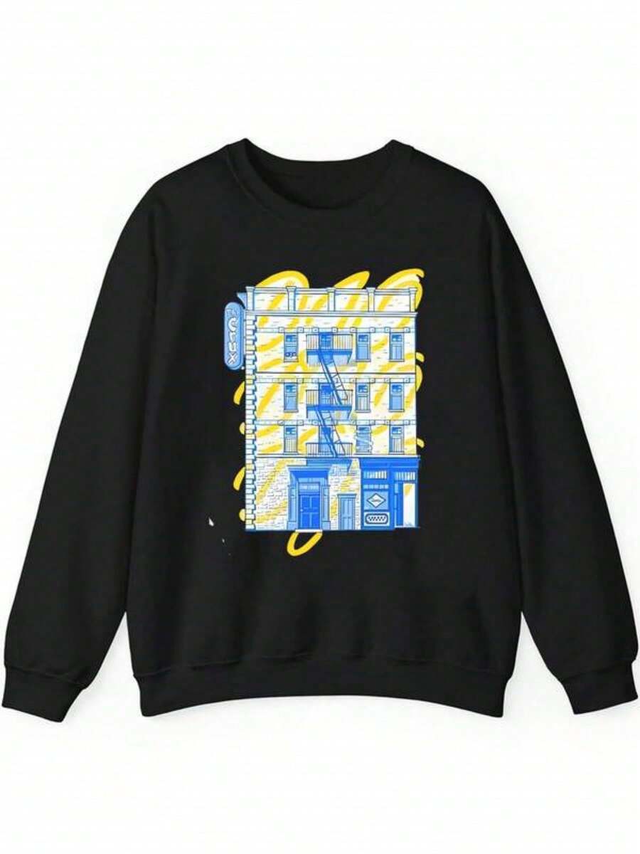 Djo - The Crux SweatSweatshirt_250_t1 (2) - 黑色 - 查看 1